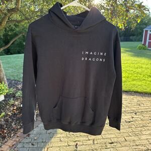 Imagine Dragons 2022 Official Concert Tour Hoodie Black Size Youth Large